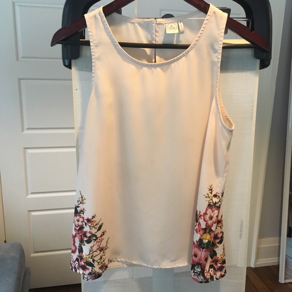 Paper Crane cream blouse